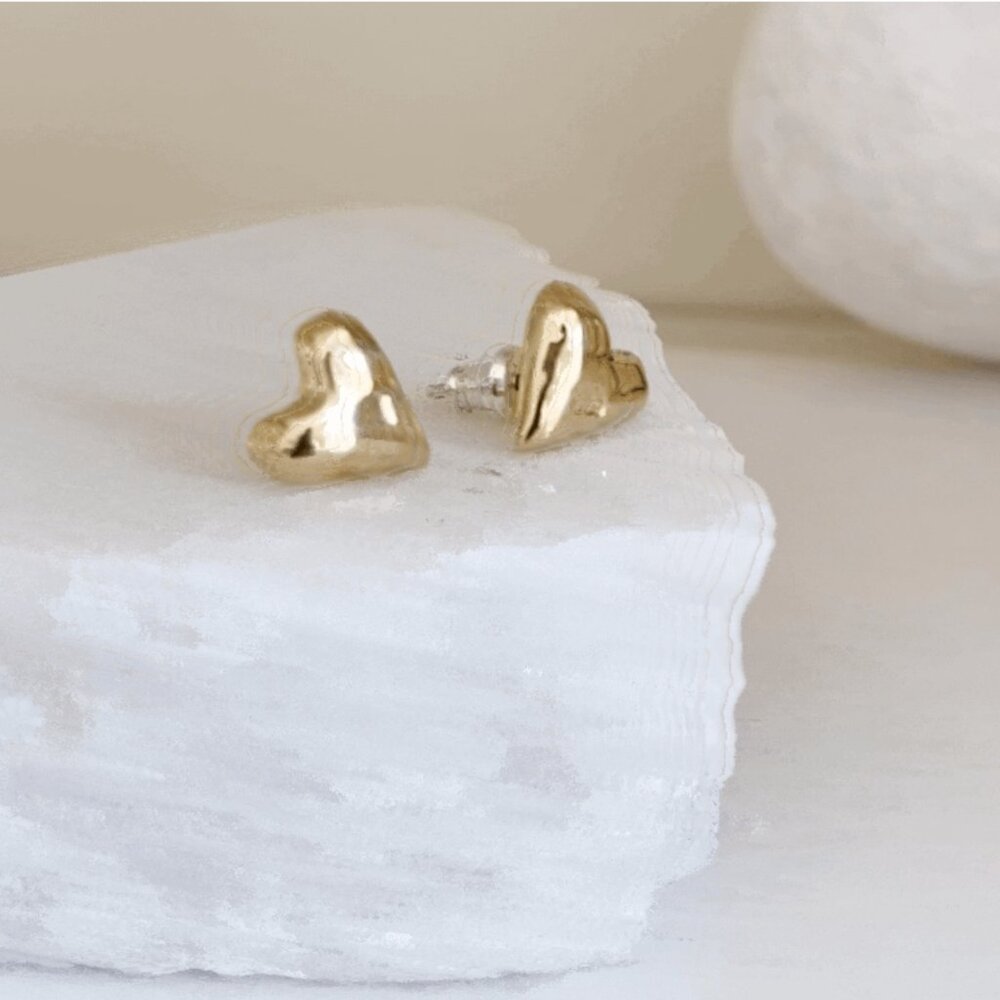 Odette Couer Heart Earrings